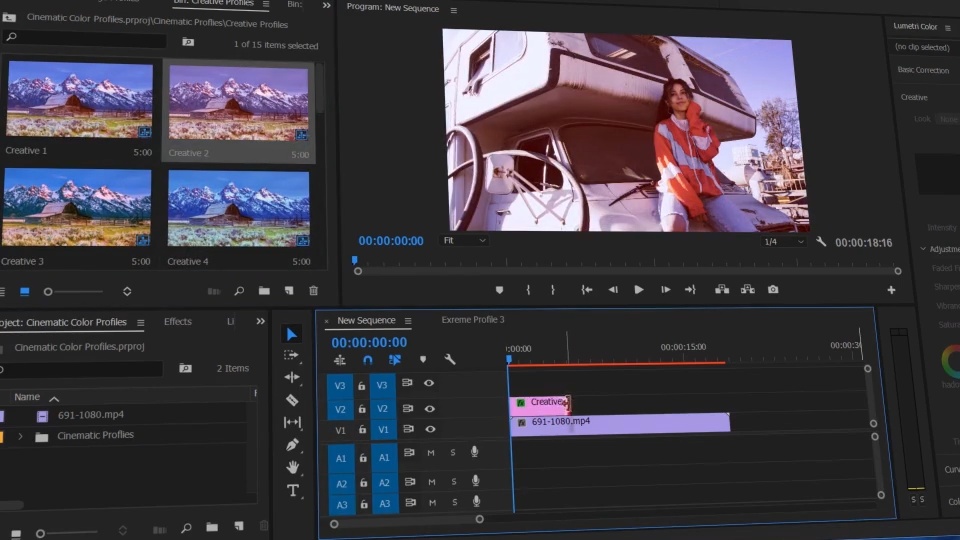 free color presets for final cut pro