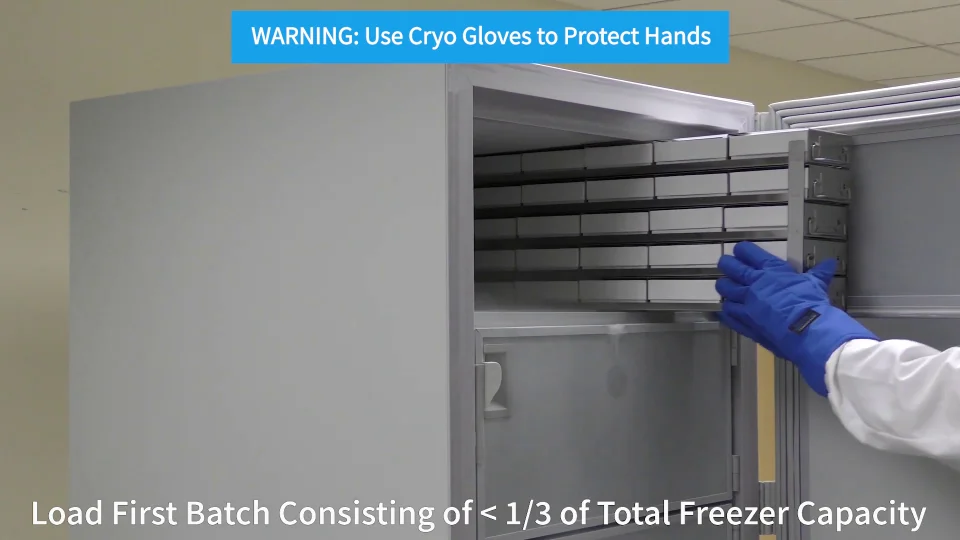 Ultralow Freezer Batch Load Racks - Video - NU-99XXXJ-ULTRALOW