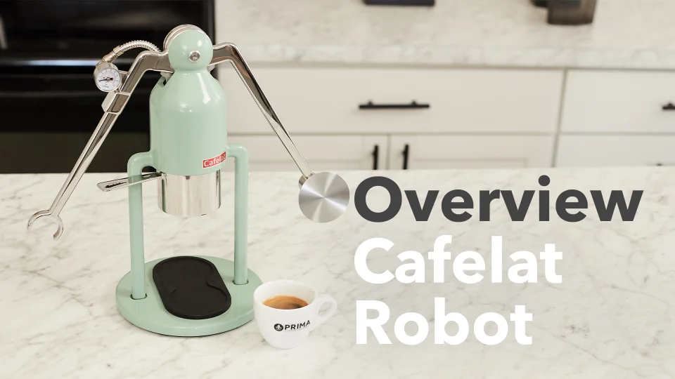 Vuoi un espresso a casa come al bar? Con il Robot manuale di Cafelat puoi!