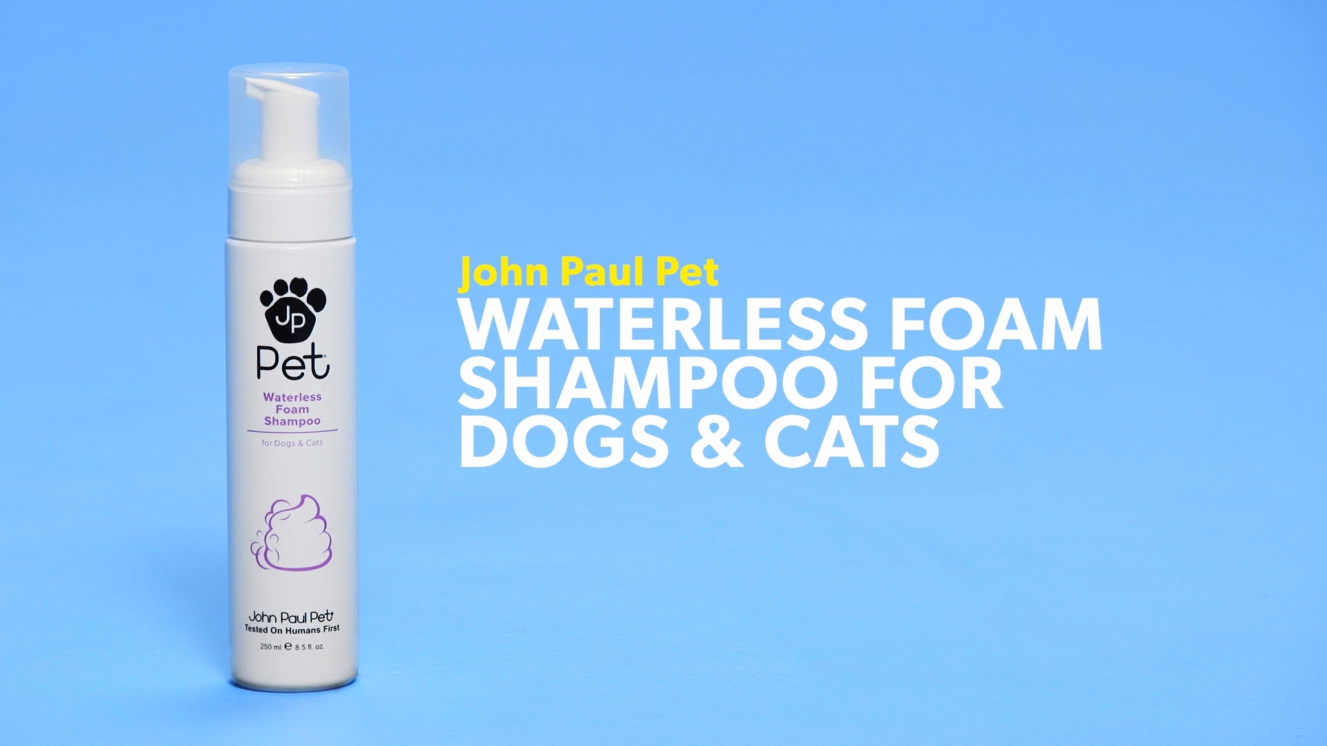 foam shampoo for dogs