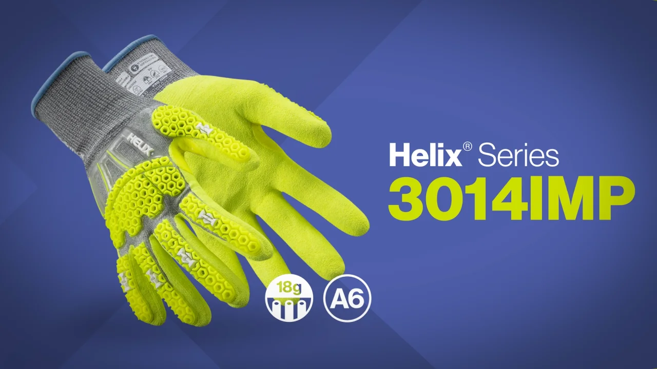 Helix 3014IMP - Eco-Friendly Impact Gloves - HexArmor