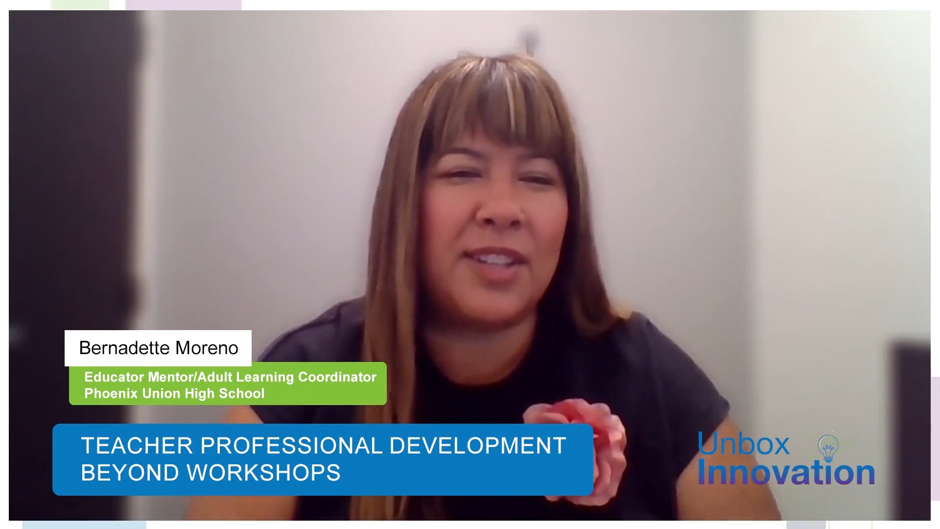 Unbox Innovation - Teacher Professional Development Beyond Workshops
