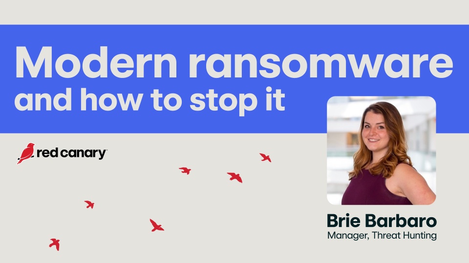 Ransomware detection and response