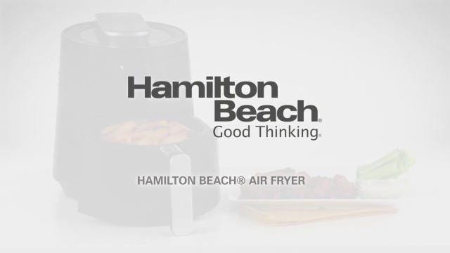 Hamilton Beach 35051 Air Fryer, 2.5 L Capacity, 1400 W, Gray #VORG5320585,  35050