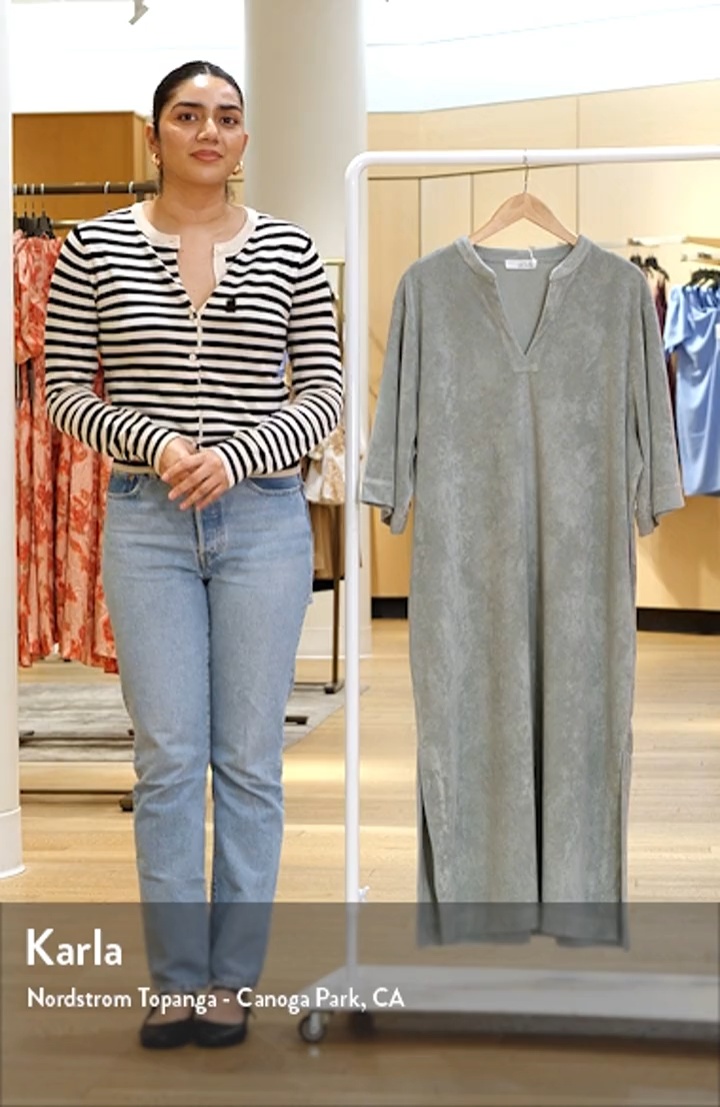 Barefoot Dreams CozyTerry Caftan 3色 CozyTerry® Placket Caftan