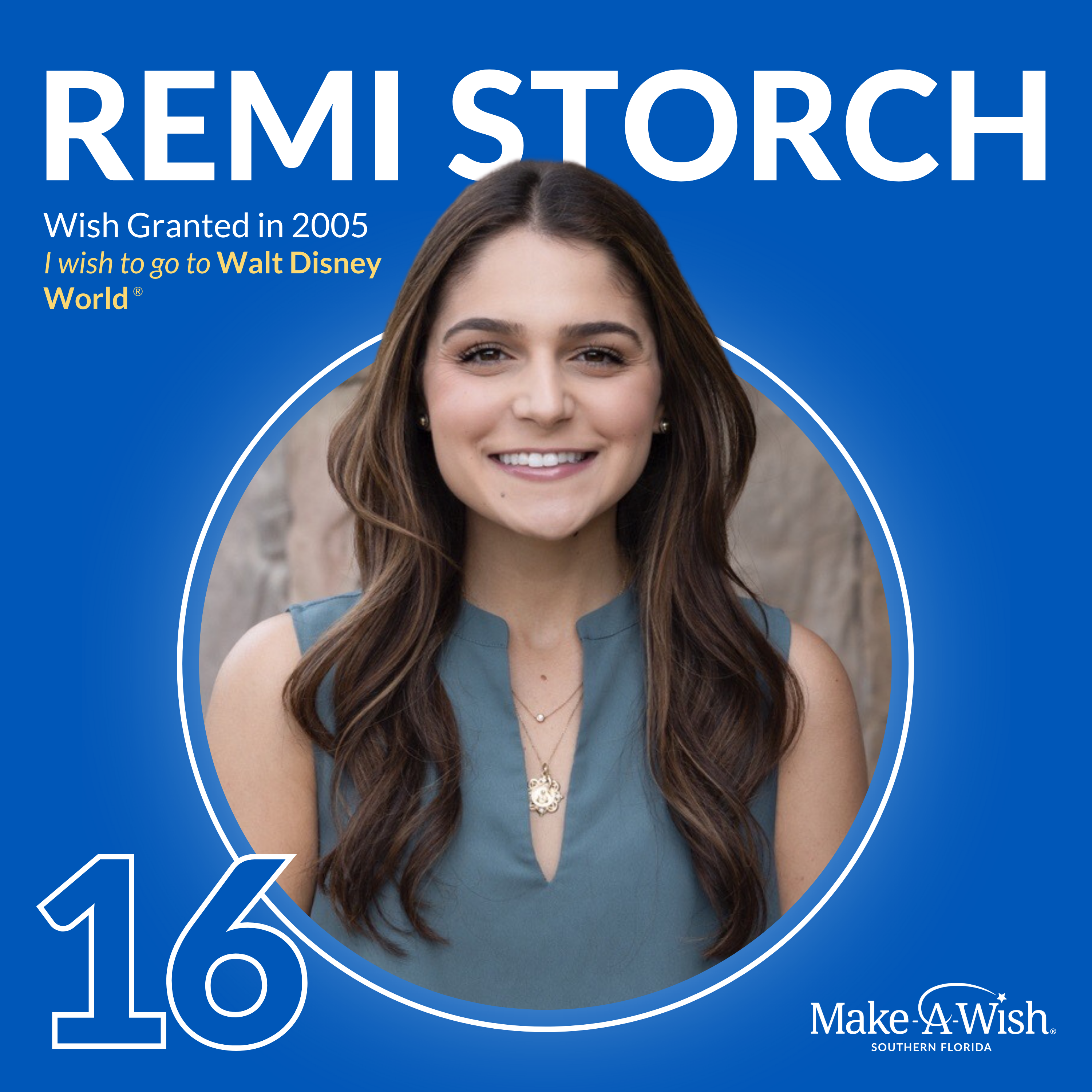 EP16 - Wish Alumnus Remi Storch - The Magic of Make-A-Wish episode artwork