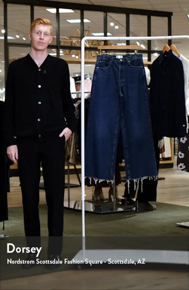 【関税込み】FRAME ブラック Le Low Baggy Wide Leg ジーンズ FRAME Le Low Baggy Wide Leg Jeans | Nordstrom