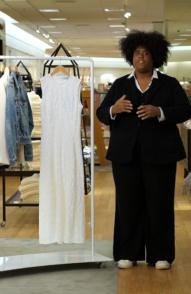 Hill House Home Leanne Paneled Lace Maxi Dress | Nordstrom