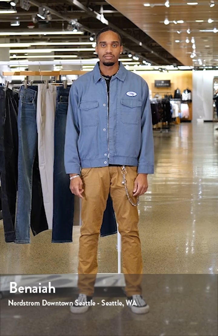 Obey Tilton Cotton Denim Work Jacket | Nordstromrack