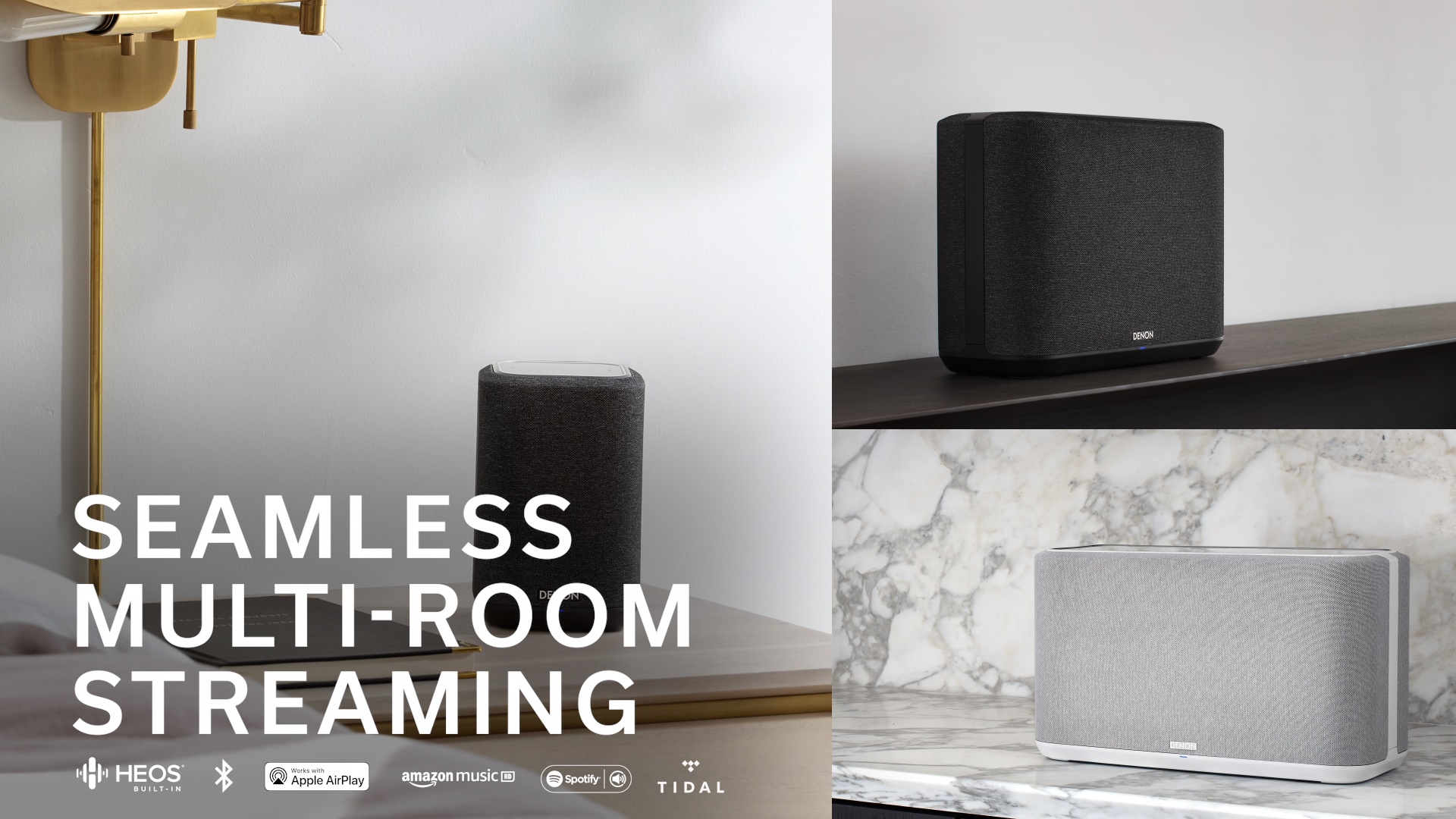 Denon Home 150 - Compact Smart Speaker Powered by HEOS™ | Denon