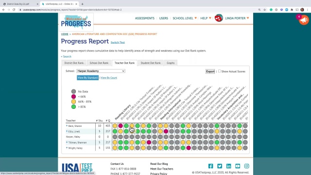 Screenshot from District Data Dig video