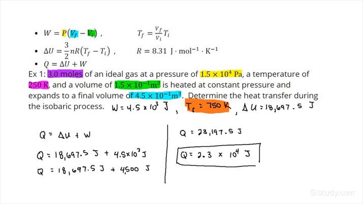 how-to-calculate-heat-transfer-in-an-isobaric-process-physics-study