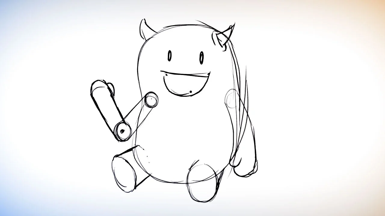 Blender: SKETCH WITH THE GREASE PENCIL