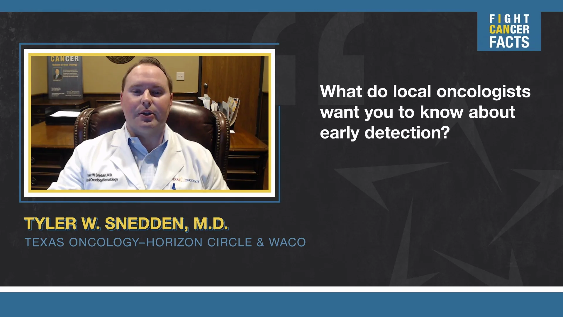 Tyler W. Snedden, M.D. | Texas Oncology