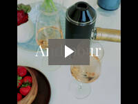 Video for Vinglacé Wine Chiller and Stemless Glasses Set