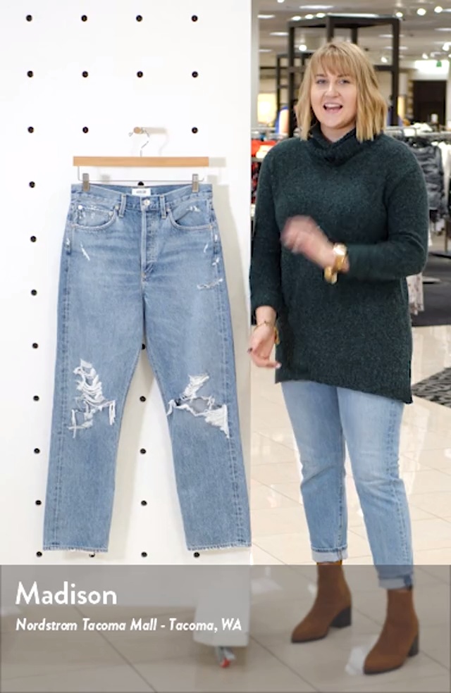 AGOLDE '90s Ripped Loose Fit Jeans 