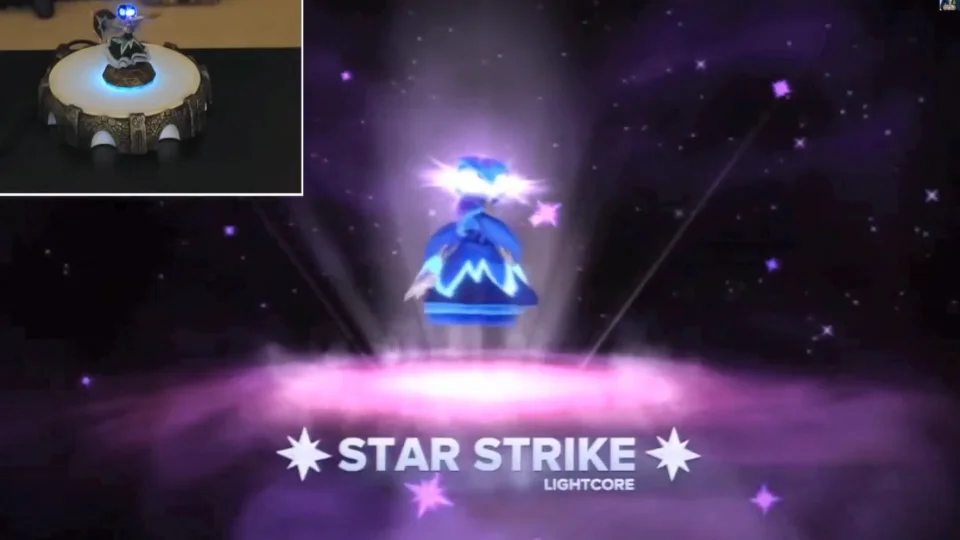 Skylanders Enchanted Star Strike Lightcore Activision Swap Force in