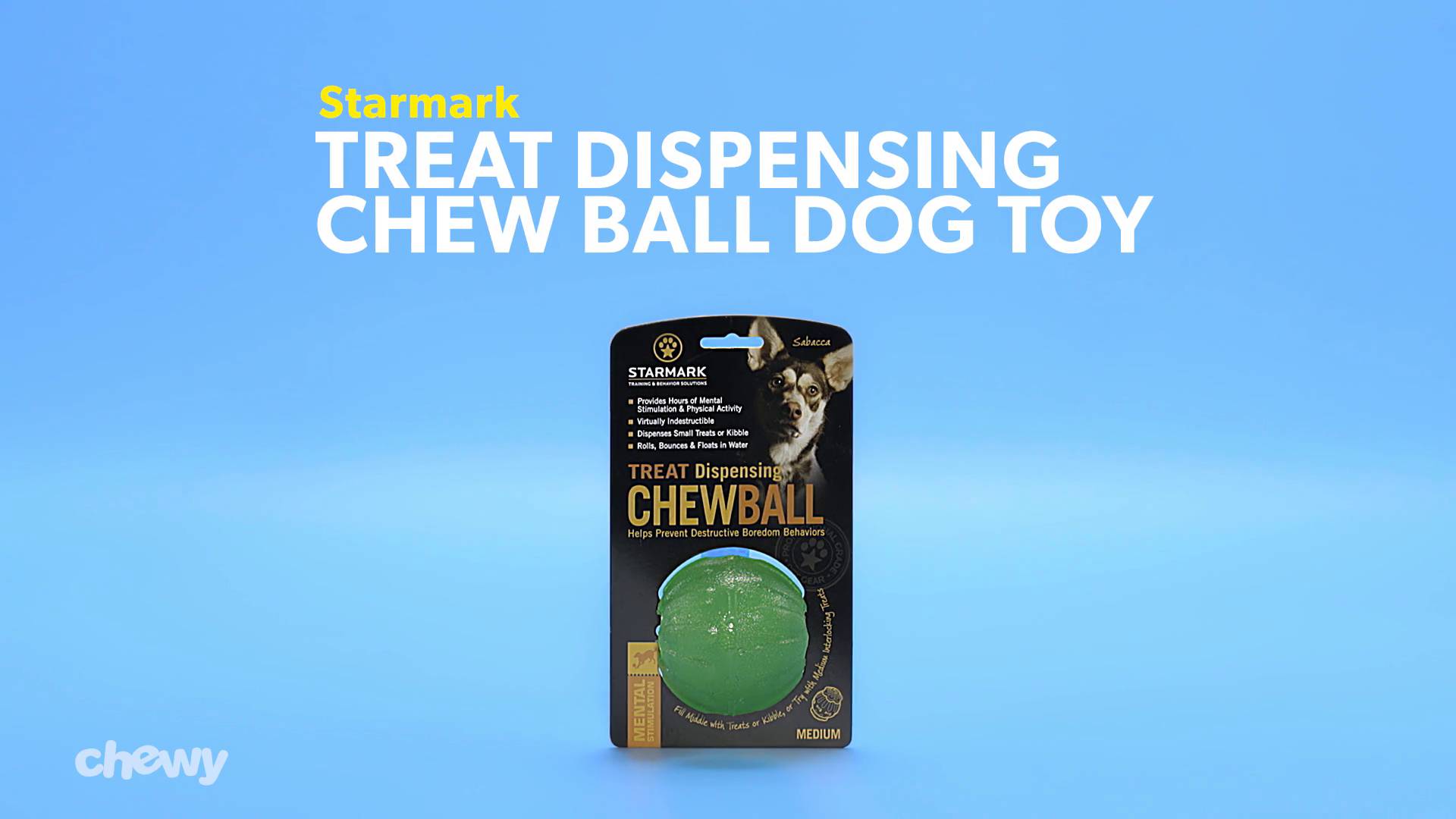 Starmark chew ball large sale