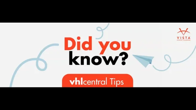 vhlcentral Tips