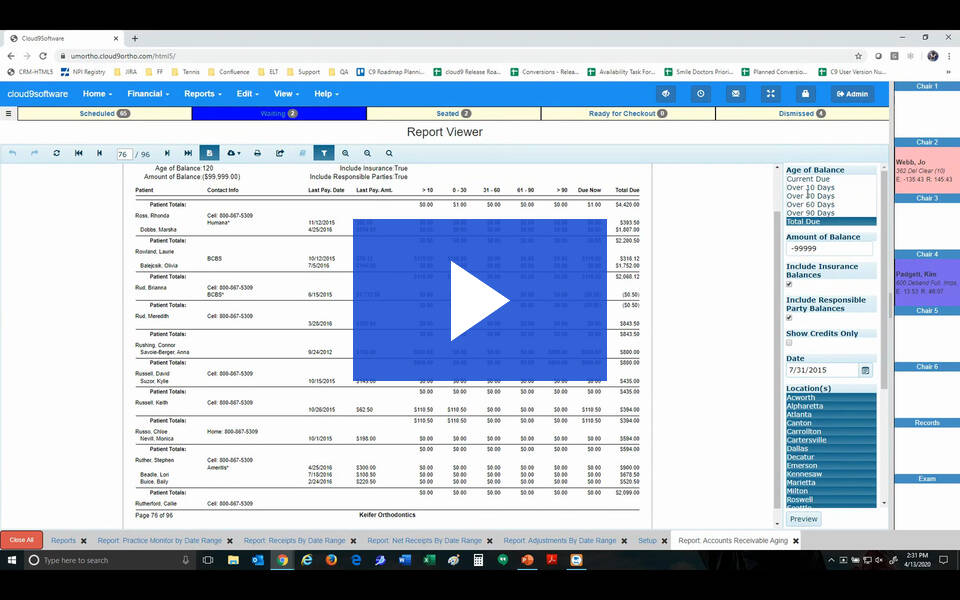 Advanced Reporter Software Reports - Advanced Reporting – Cloud 9