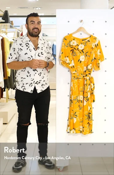 Rachel Roy Collection Floral Print Dress Nordstromrack