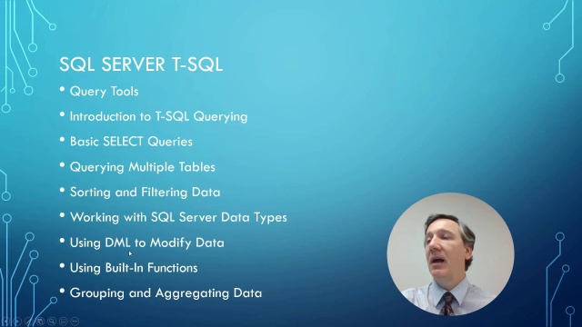 Learn SQL Server 2019 – Querying SQL Server intro video
