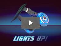 Video for Kid’s Neon Clip-On Skates