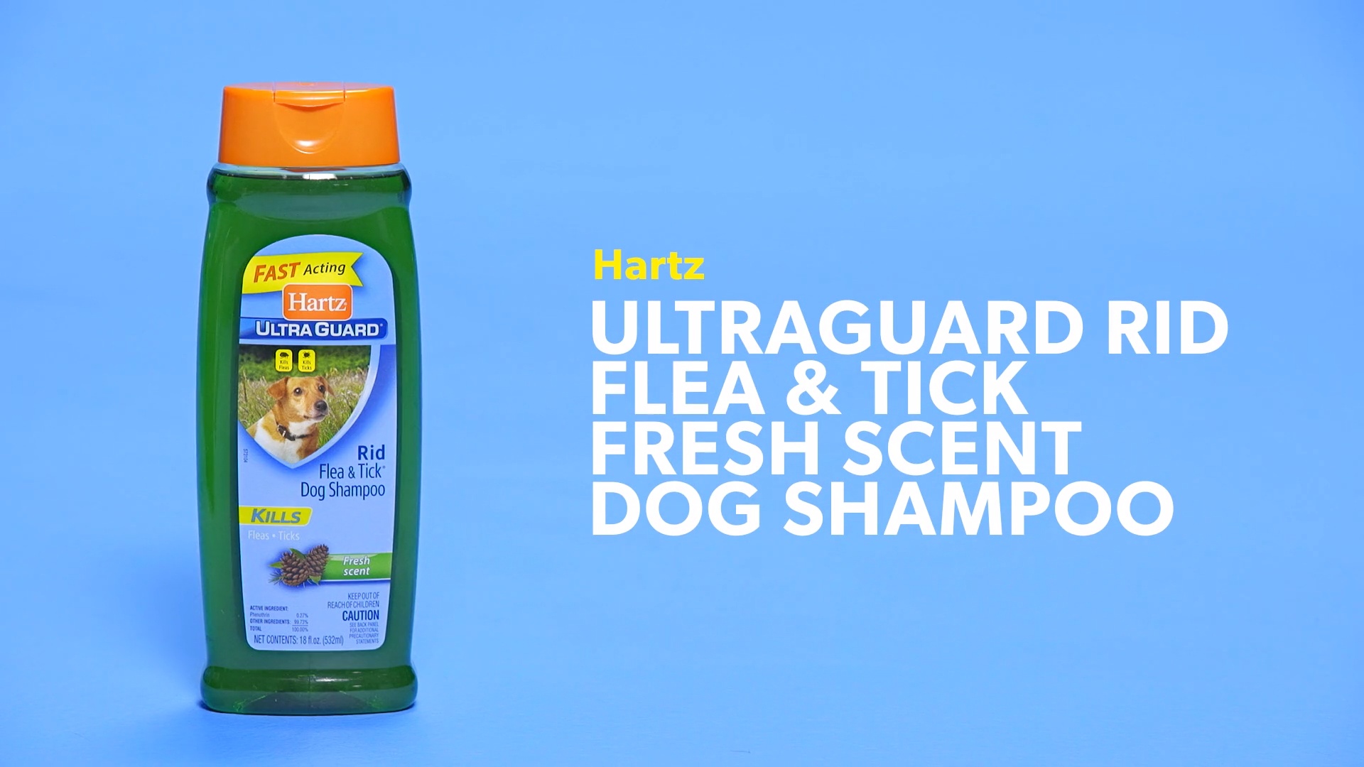 Fast acting clearance hartz ultraguard shampoo