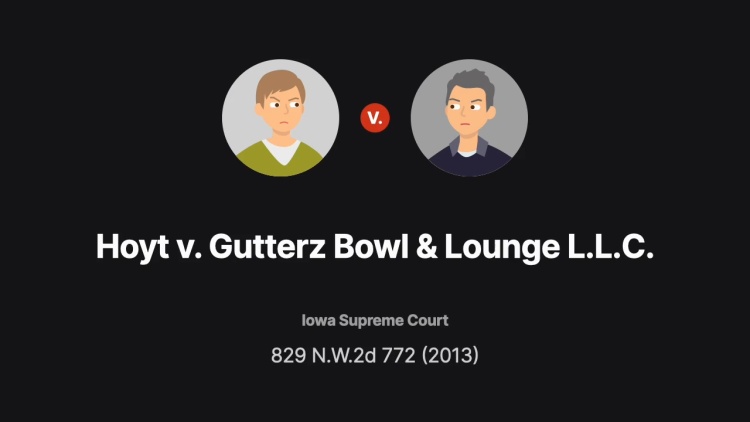 Hoyt v. Gutterz Bowl & Lounge L.L.C.