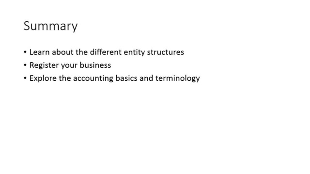 Accounting and Business Basics intro video