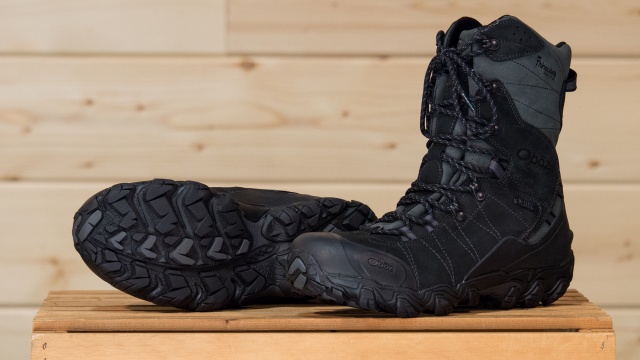 Oboz‎ Boots Men\'s Size 9 Black Bridger 8\