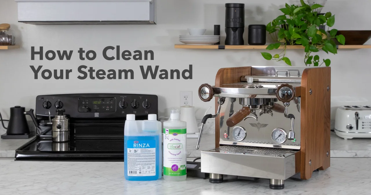 How To Use A Steam Wand-Espresso Machine Tutorial 