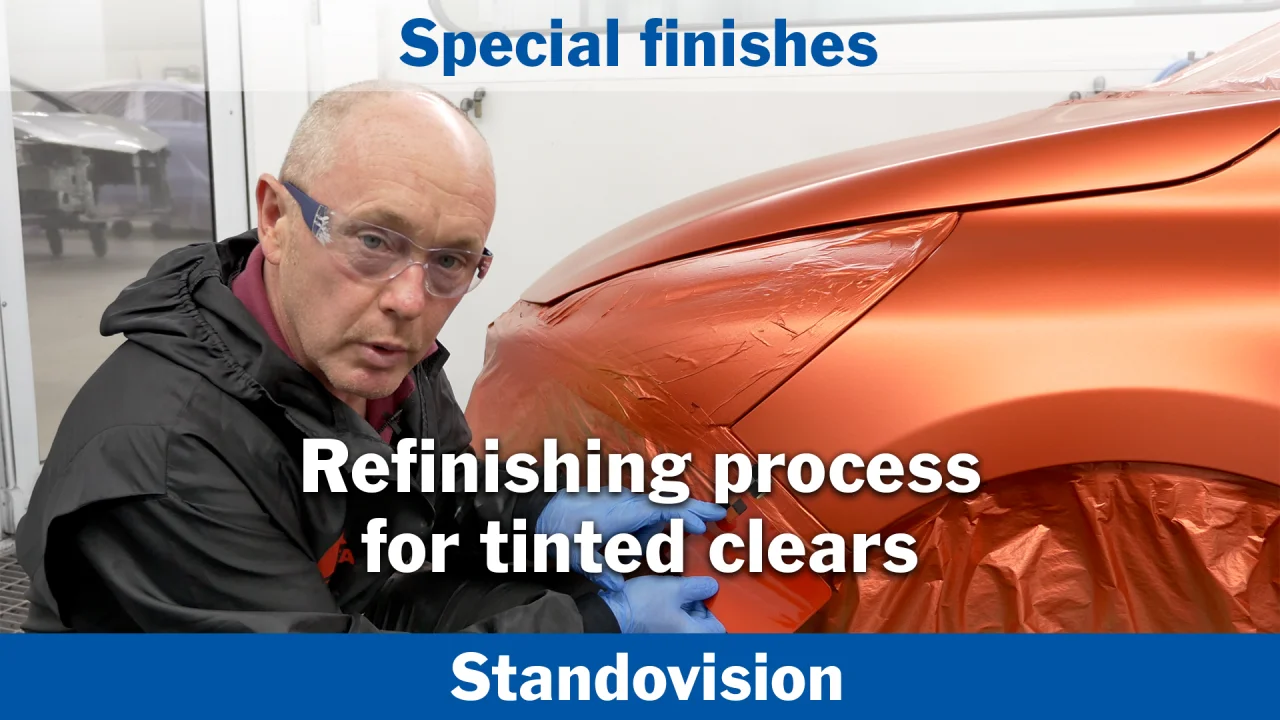 SPECIAL COLORS: TINTED CLEARCOAT REPAIR PROCESS - TRAINING VIDEOS