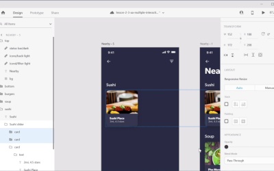 Advanced Adobe XD for Everyone - Using Multiple Interactions on One Element