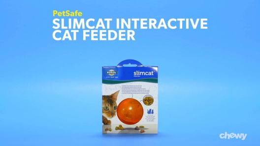 PetSafe SlimCat Meal-Dispensing Cat Toy, Great for Food or Treats