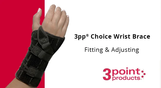 3pp® Choice Wrist Brace