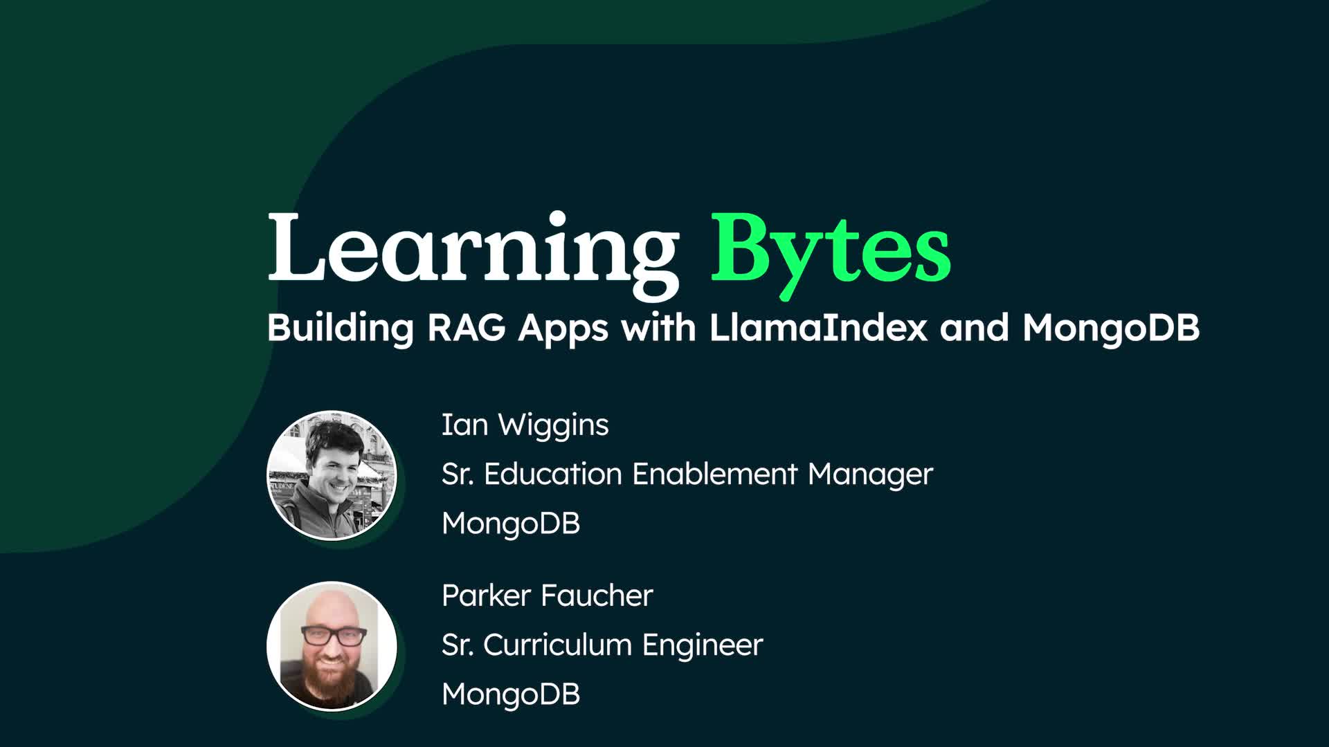 Building RAG Applications with LlamaIndex and MongoDB - Learn | MongoDB