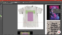 Diseño de camisetas tipográficas