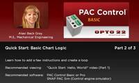 PAC Control QuickStart 2: Basic Logic (Part 2 of 3, ~7 min)