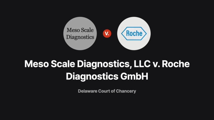Meso Scale Diagnostics, LLC v. Roche Diagnostics GmbH