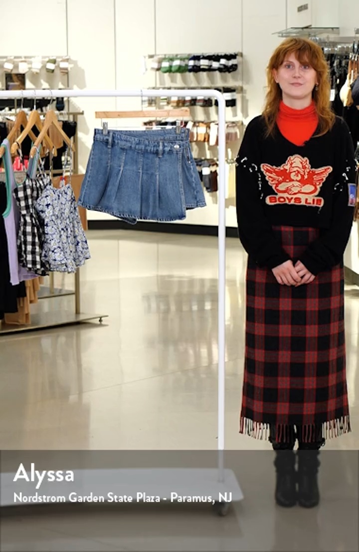 Stephie Denim Skort