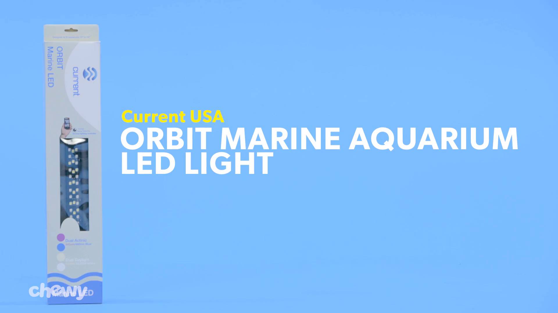 CURRENT USA Orbit Marine Aquarium LED Light 24 36 in Chewy