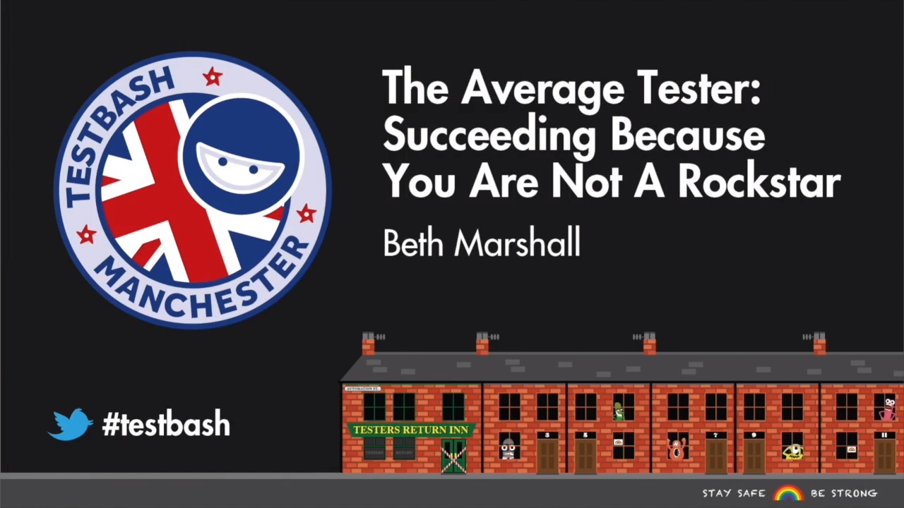 The Average Tester: Succeeding Because You Are Not a Rockstar - Beth Marshall image