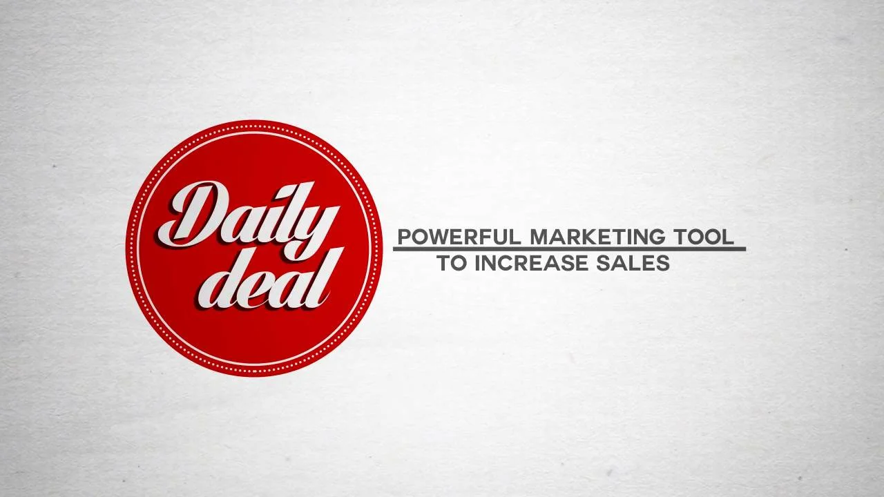 Daily Deals App for Websites