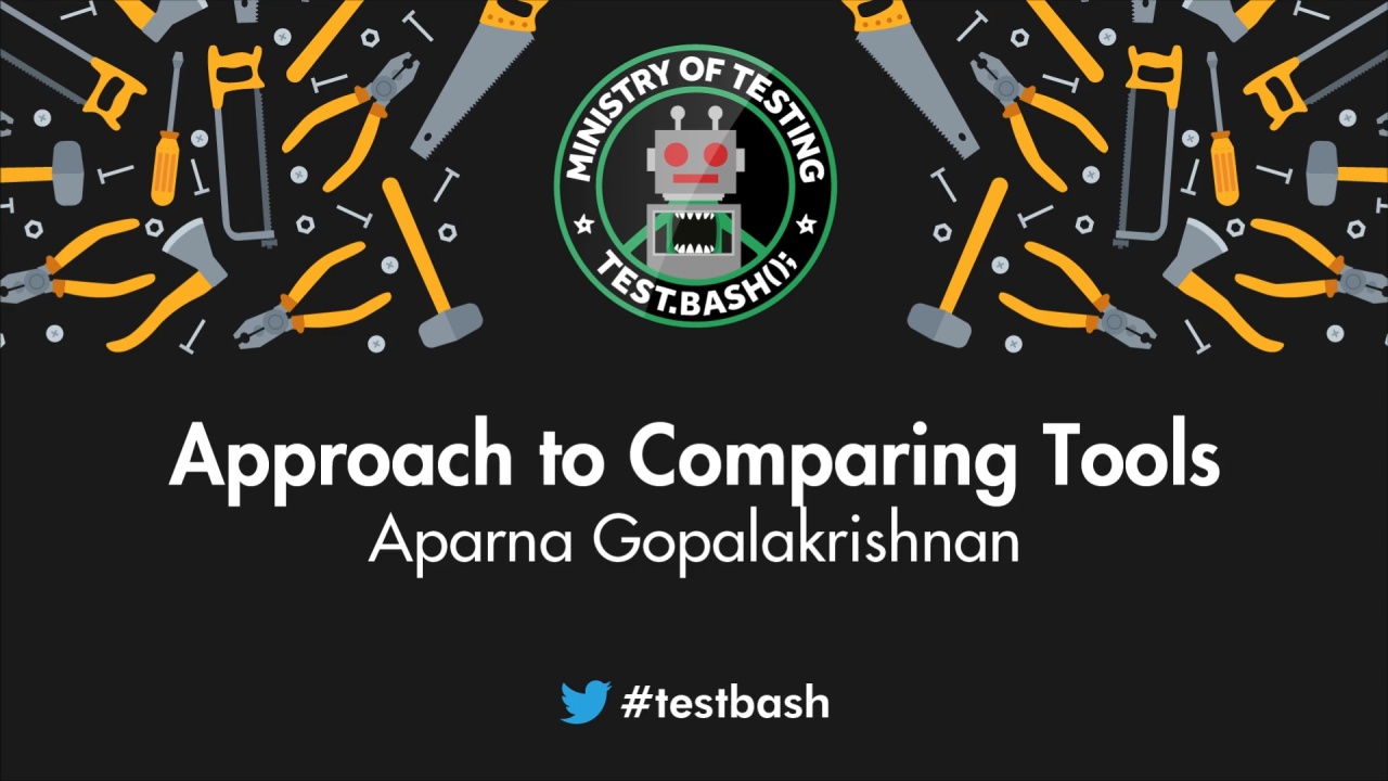Approach to Comparing Tools with Aparna Gopalakrishnan image