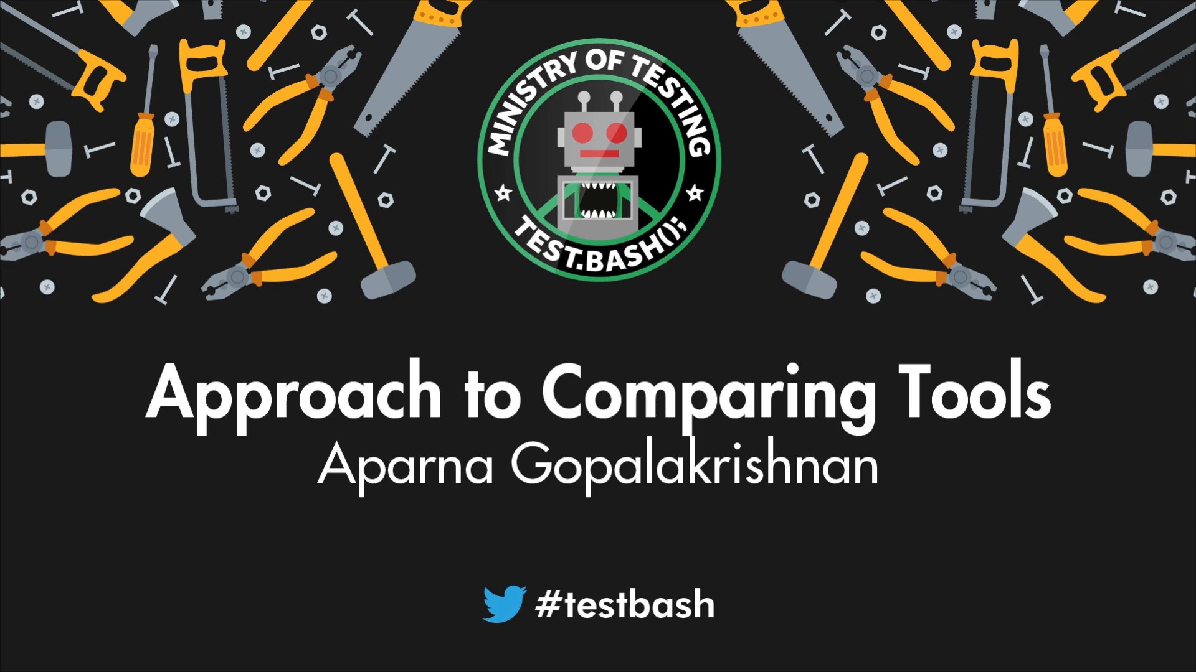 Approach to Comparing Tools with Aparna Gopalakrishnan