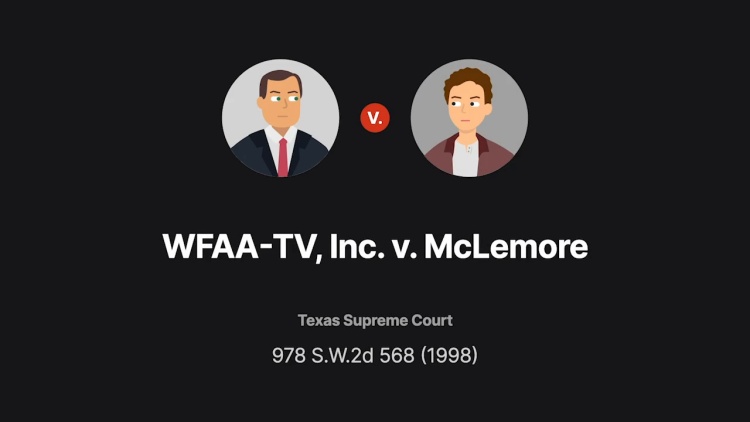 WFAA-TV, Inc. v. McLemore