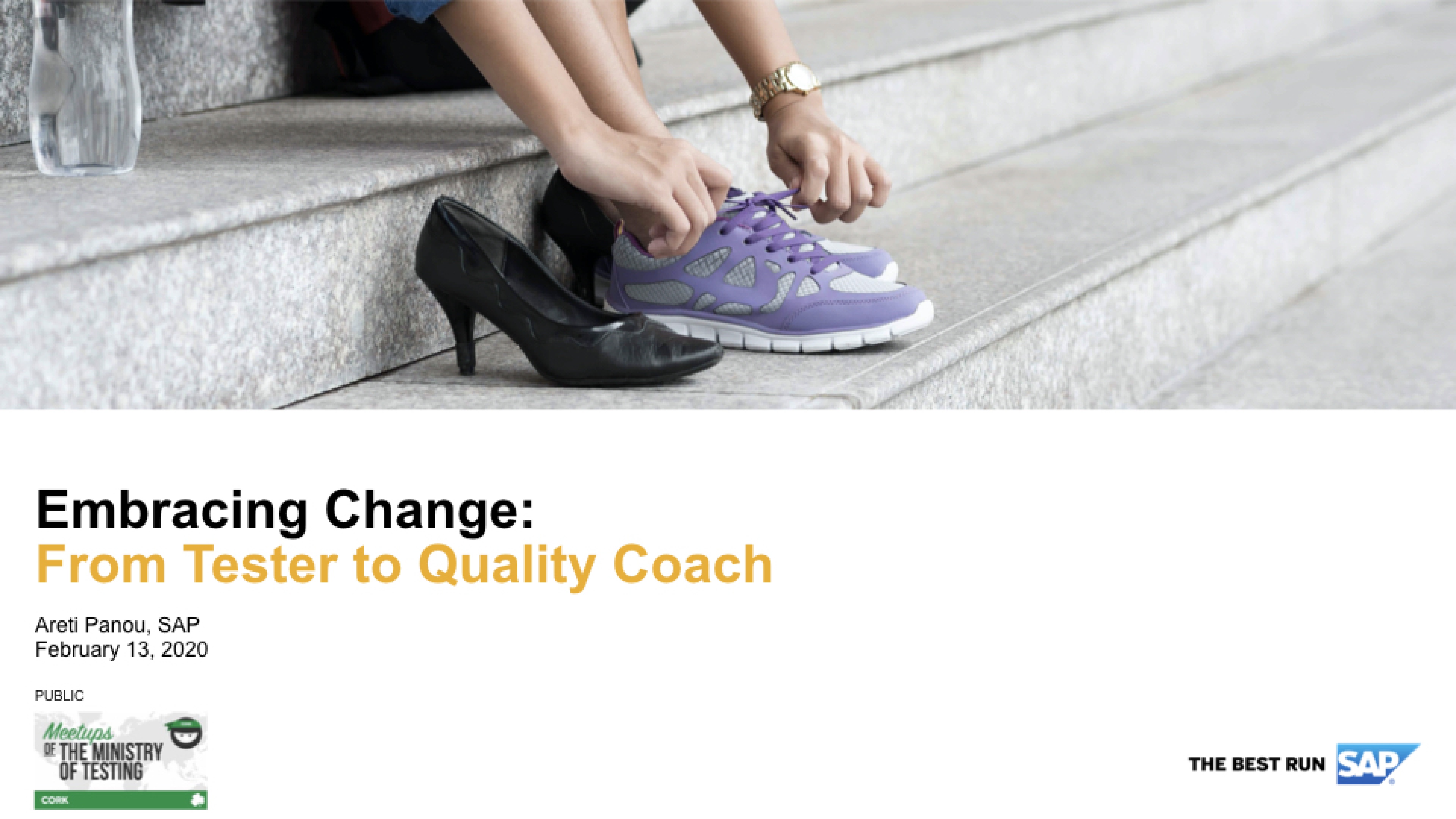 Embracing Change: From Tester to Quality Coach with Areti Panou