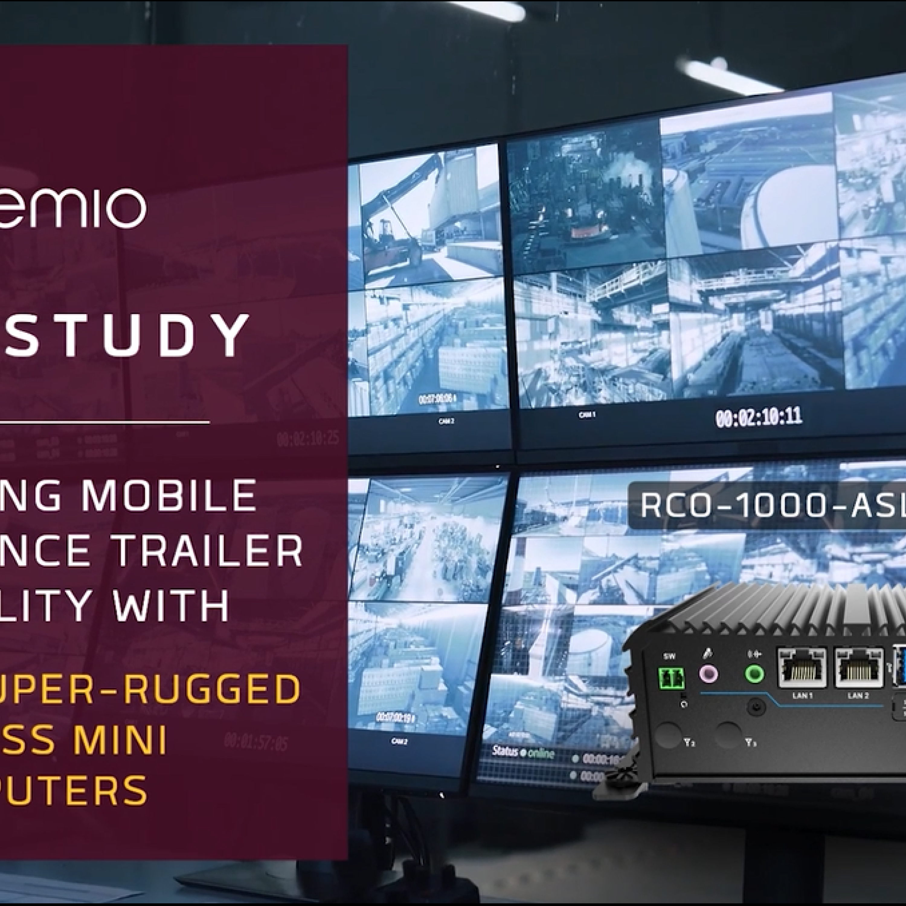 Enhancing Mobile Surveillance Trailer Reliability with Super Rugged Fanless Mini Computers episode artwork