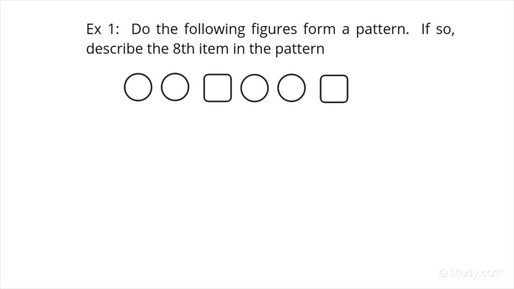 Finding Patterns in Shapes | Geometry | Study.com